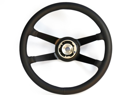 Deep Dish gepolstertes Lederlenkrad 380mm Carrera RS Style. Porsche 911 1965 bis 1973 - 91434780515